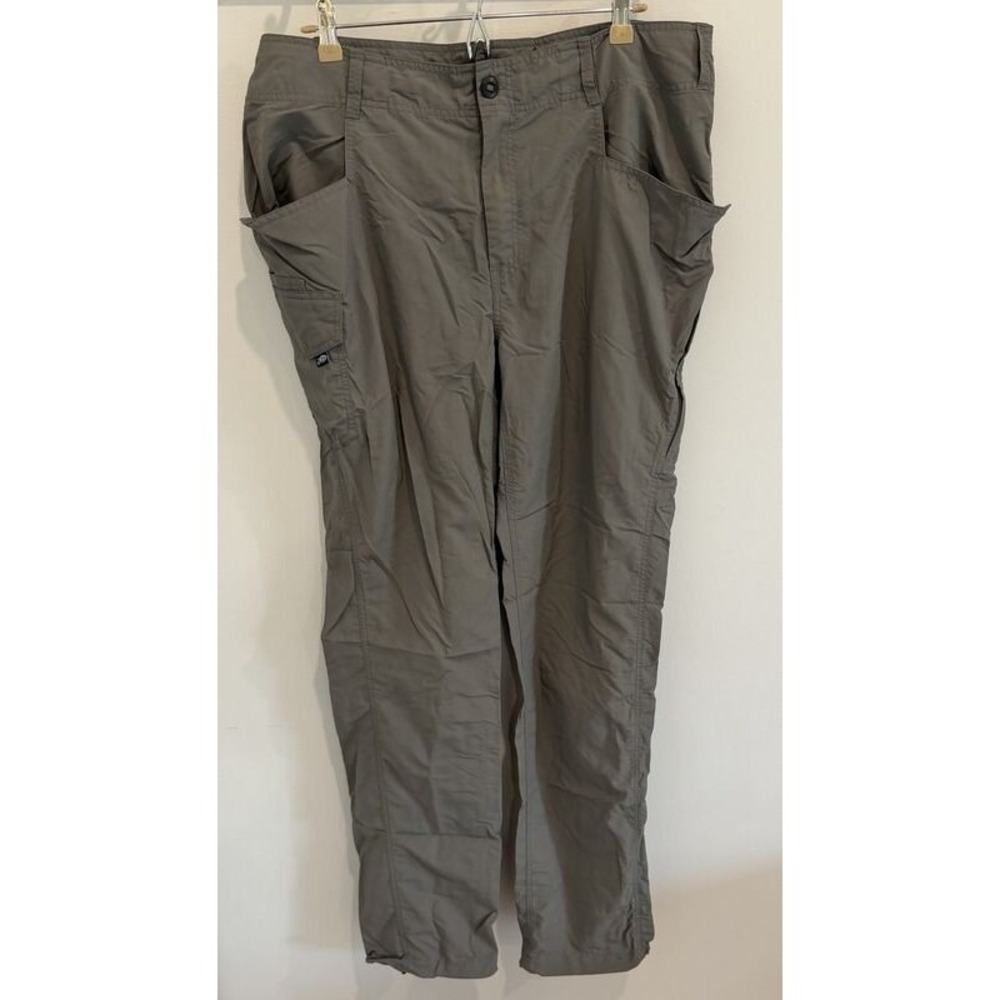 AFTCO Mens Gamma Ray Pants Nylon Active Fishing Gray Size 36 Long
